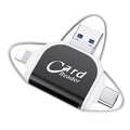 4-in-1 Card Reader Adapter – Instantly Access Your Camera Shots Anywhere